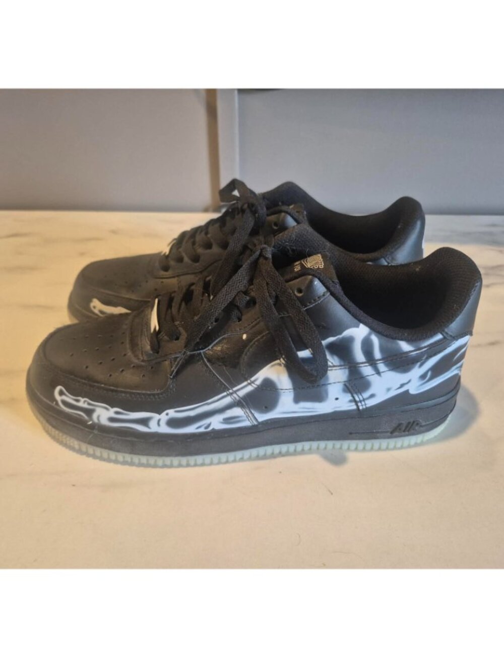 Nike Air Force 1 Black Skeleton